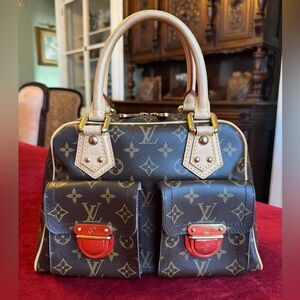 🥀SOLD🥀💯Guaranteed Authentic Louis Vuitton Manhattan PM 🥀Firm Price🥀